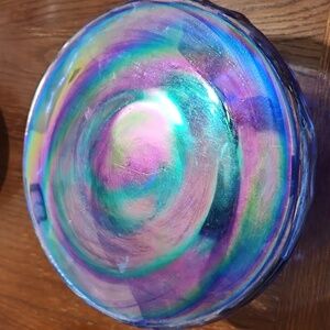 Cobalt blue cake tray